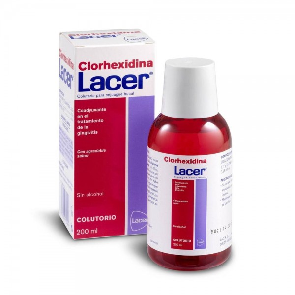 LACER COLUTORIO CLORHEXIDINA  1 ENVASE 200 ML