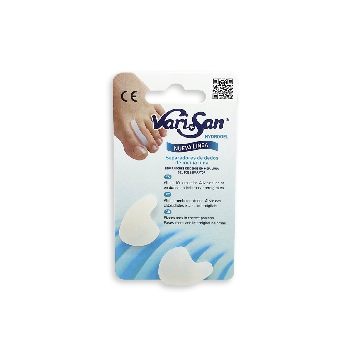 SEPARADEDOS HYDROGEL VARISAN SEMILUNA T PEQ