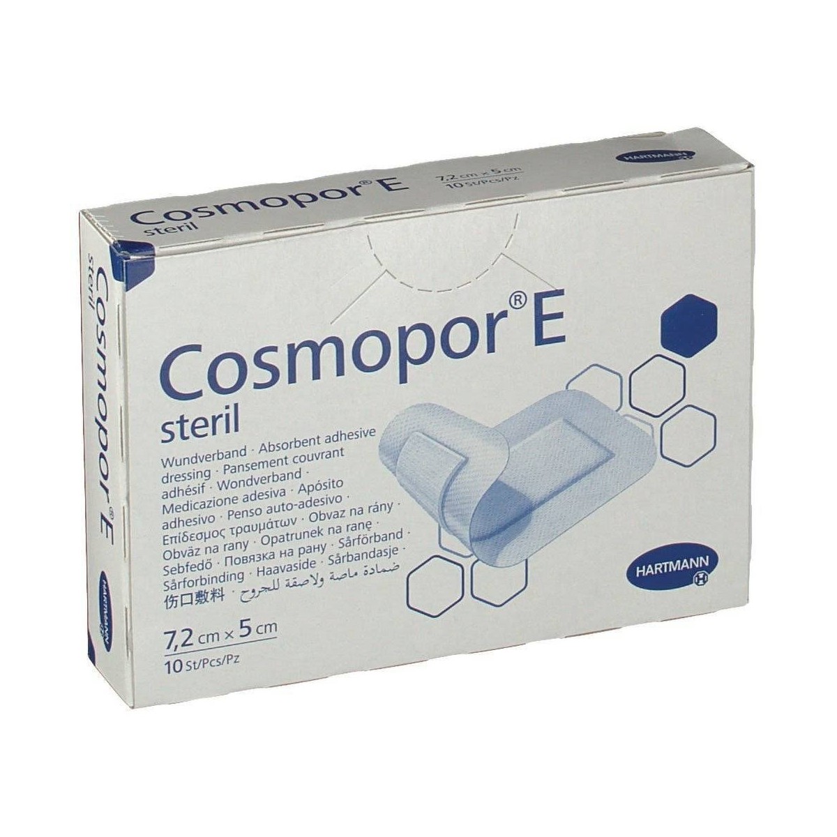 COSMOPOR E APOSITO ESTERIL 10 UNIDADES 72 CM X...