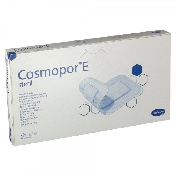 COSMOPOR E APOSITO ESTERIL 10 UNIDADES 20 CM X 10 CM