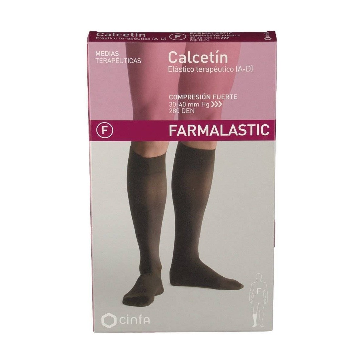 CALCETIN ELASTICO TERAPEUTICO FARMALASTIC T GDE
