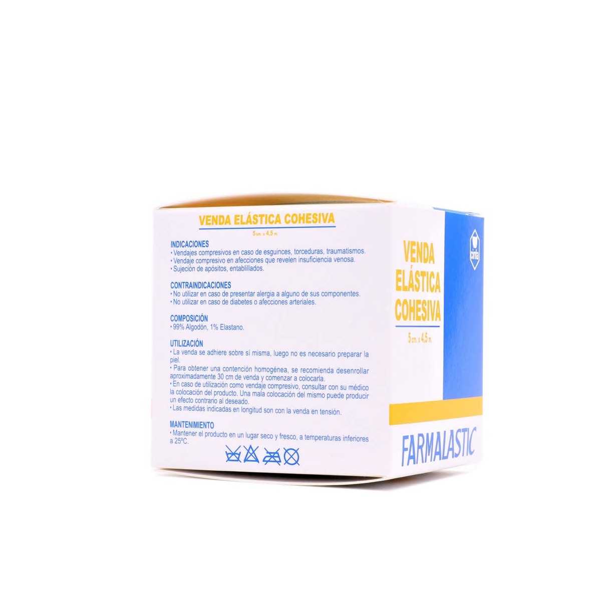 VENDA ELASTICA COHESIVA FARMALASTIC 1 UNIDAD 45...