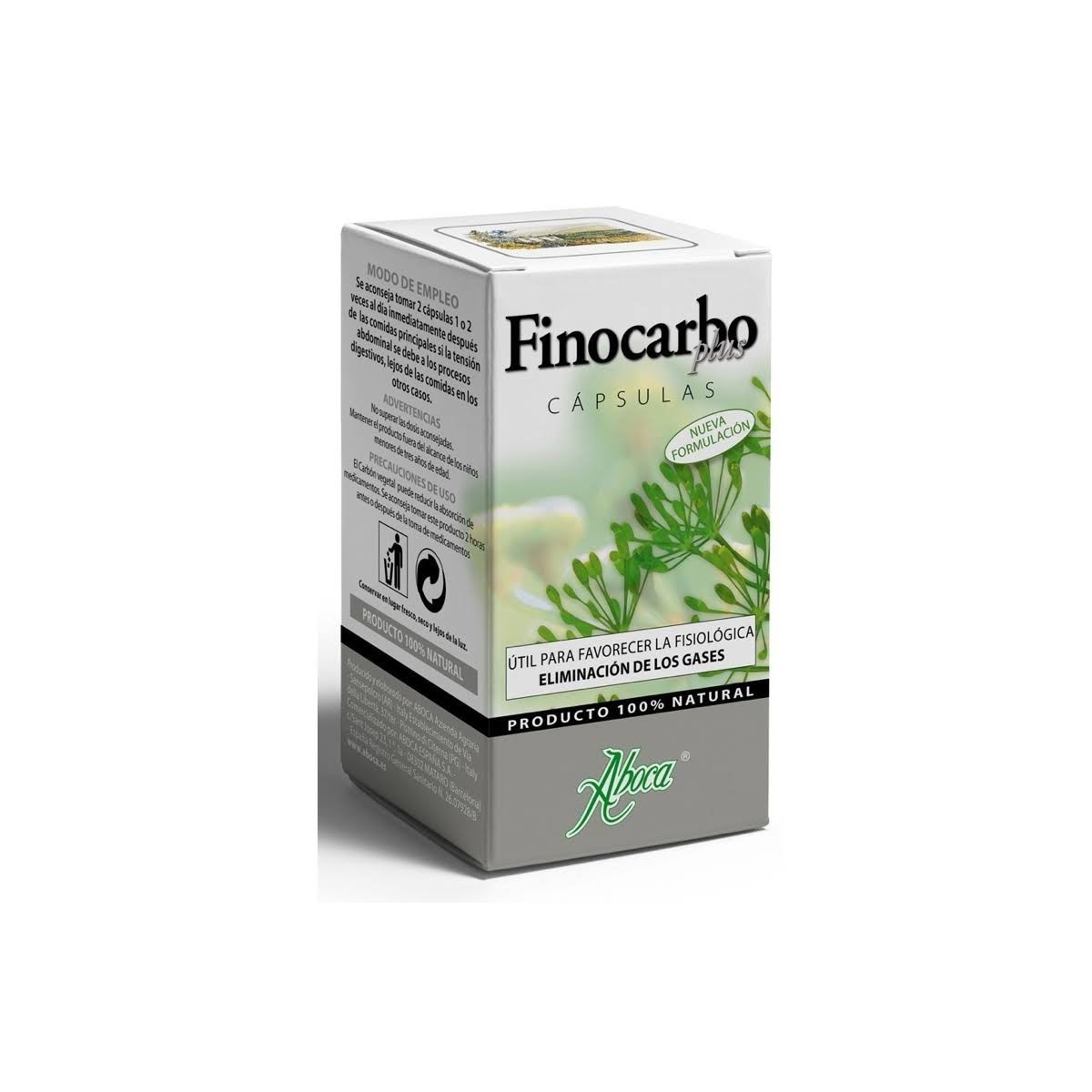 FINOCARBO PLUS  500 MG 50 CAPSULAS