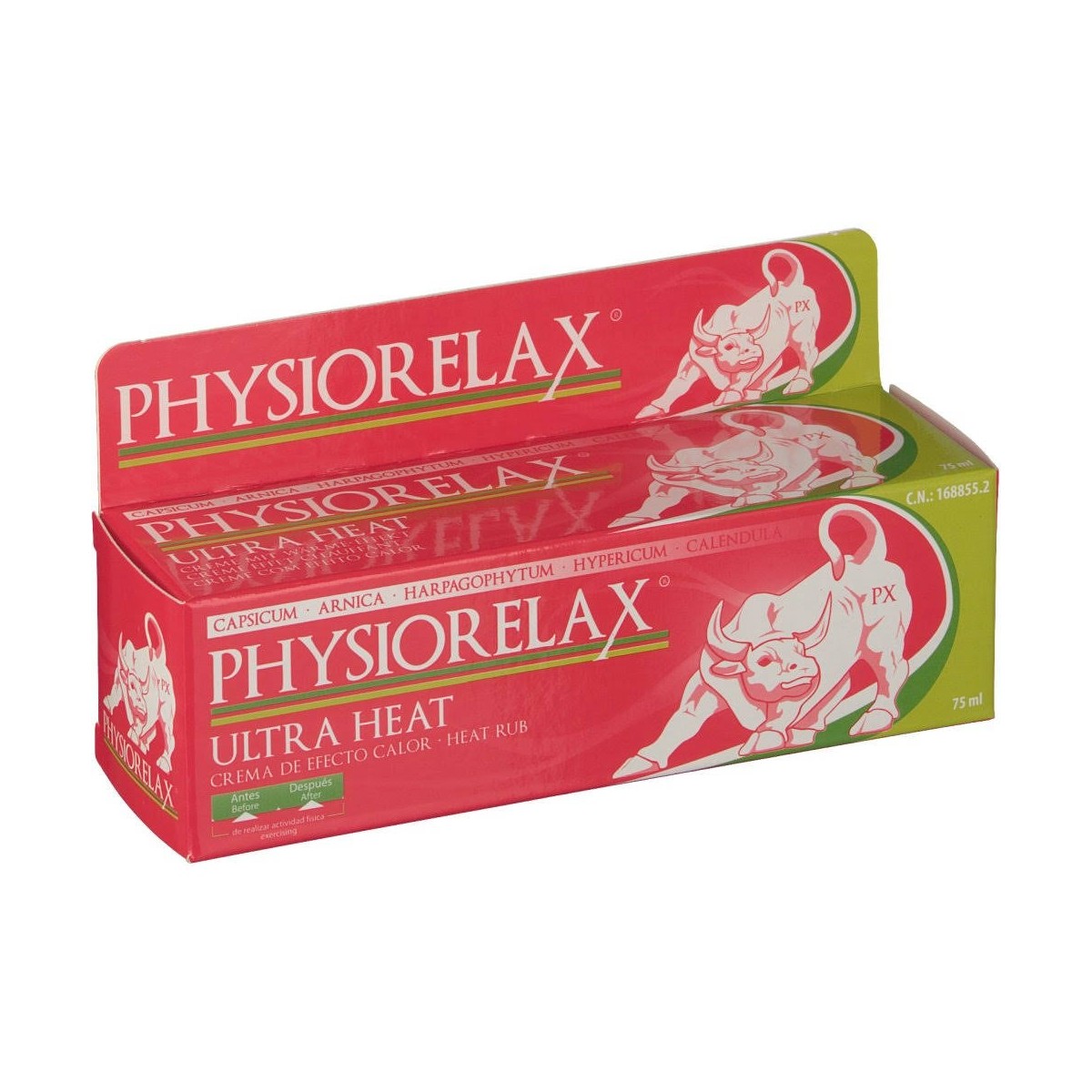 PHYSIORELAX ULTRA HEAT PLUS  1 ENVASE 75 ML