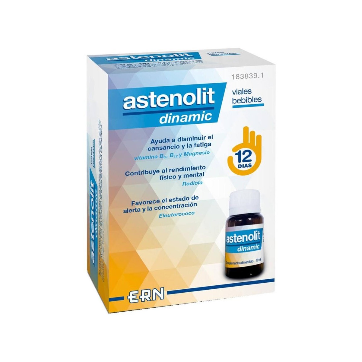 ASTENOLIT DINAMIC  12 VIALES BEBIBLES