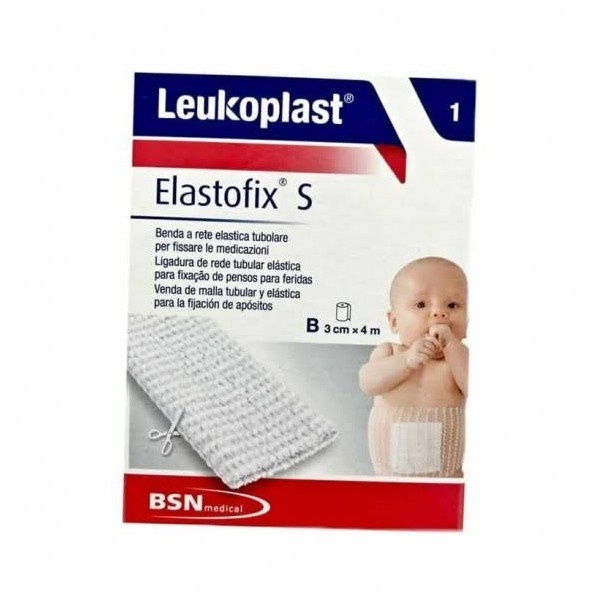 VENDA TUBULAR ELASTICA ELASTOFIX S 1 UNIDAD 4 M X 3 CM...