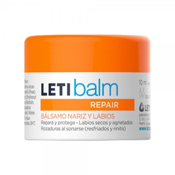 LETIBALM BALSAMO REPARADOR NARIZ Y LABIOS PEDIATRICO  1...