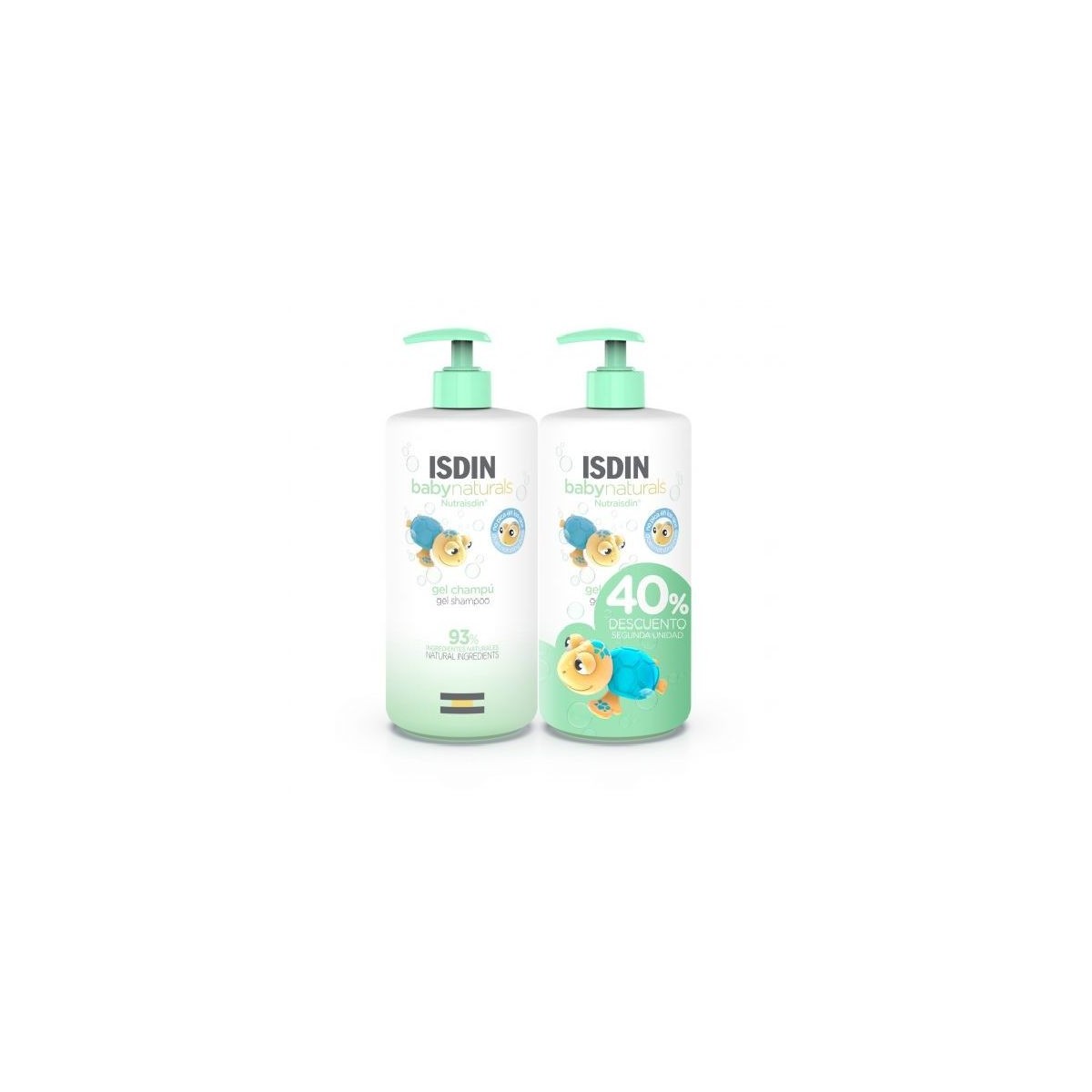 ISDIN PACK GELCHAMPÚ ISDIN BABY NATURALS