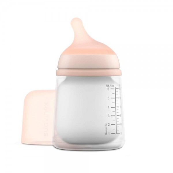 Suavinex Biberon Anticólico ZeroZero flujo adaptable 180 ml