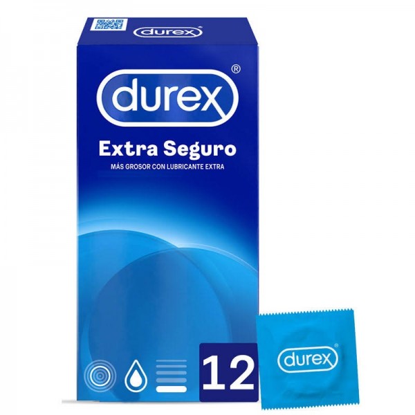 DUREX EXTRA SEGURO 12 UNIDADES