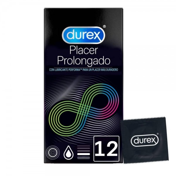 Durex placer prolongado 12 Preservativos