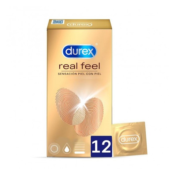 Durex real Feel 12 Preservativos