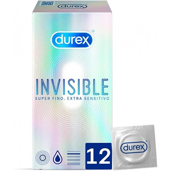 Durex Invisible Extra fino Extra Sensitivo
