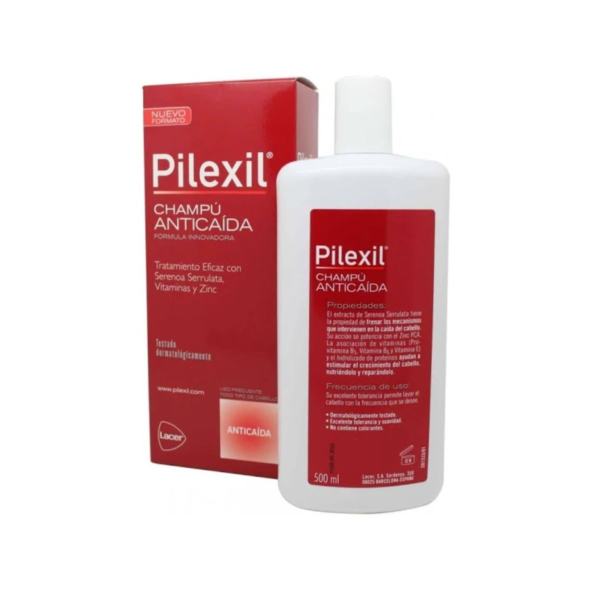 Pilexil 500 ml Champú Anticaida