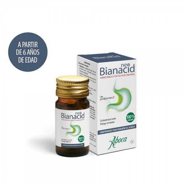 NEOBIANACID ACIDEZ Y REFLUJO 14 COMPRIMIDOS MASTICABLES