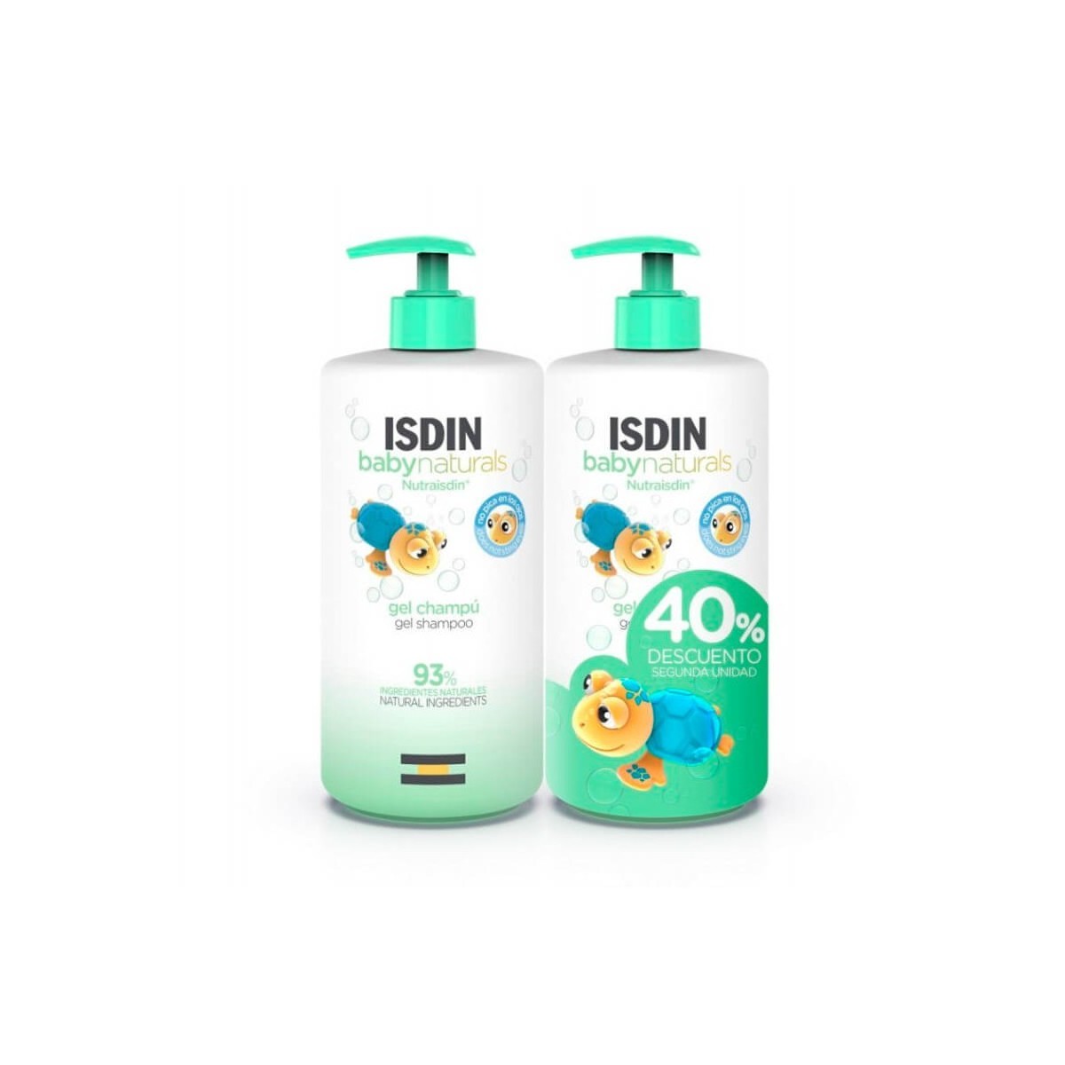 ISDIN BABYNATURALS PACK GELCHAMPU 750 ML