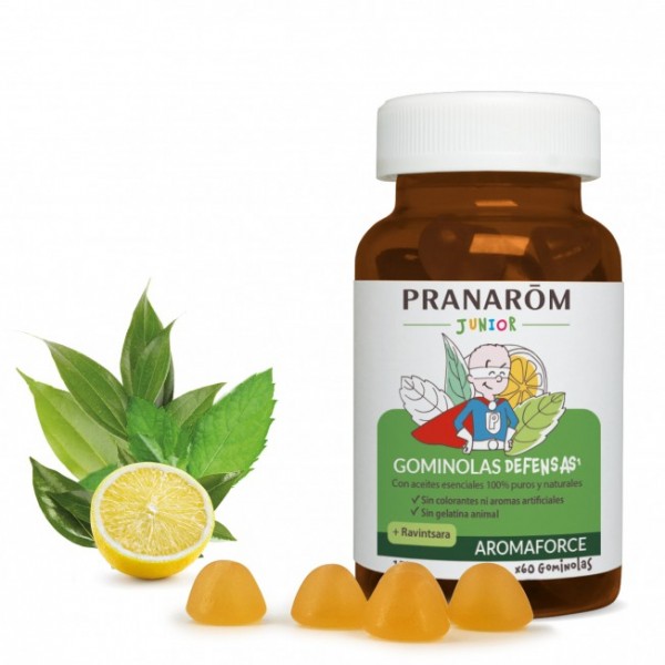 PRANAROM AROMAFORCE JUNIOR GOMINOLAS 60 U