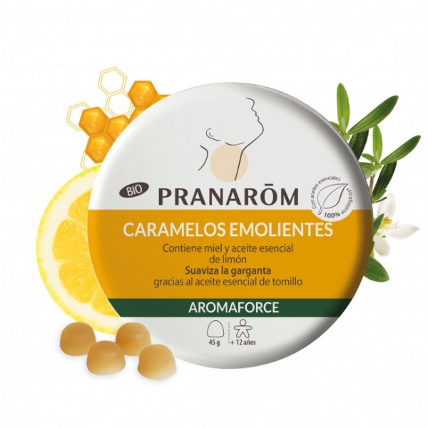 AROMAFORCE CARMELOS EMOLIENTES MIEL LIMÓN