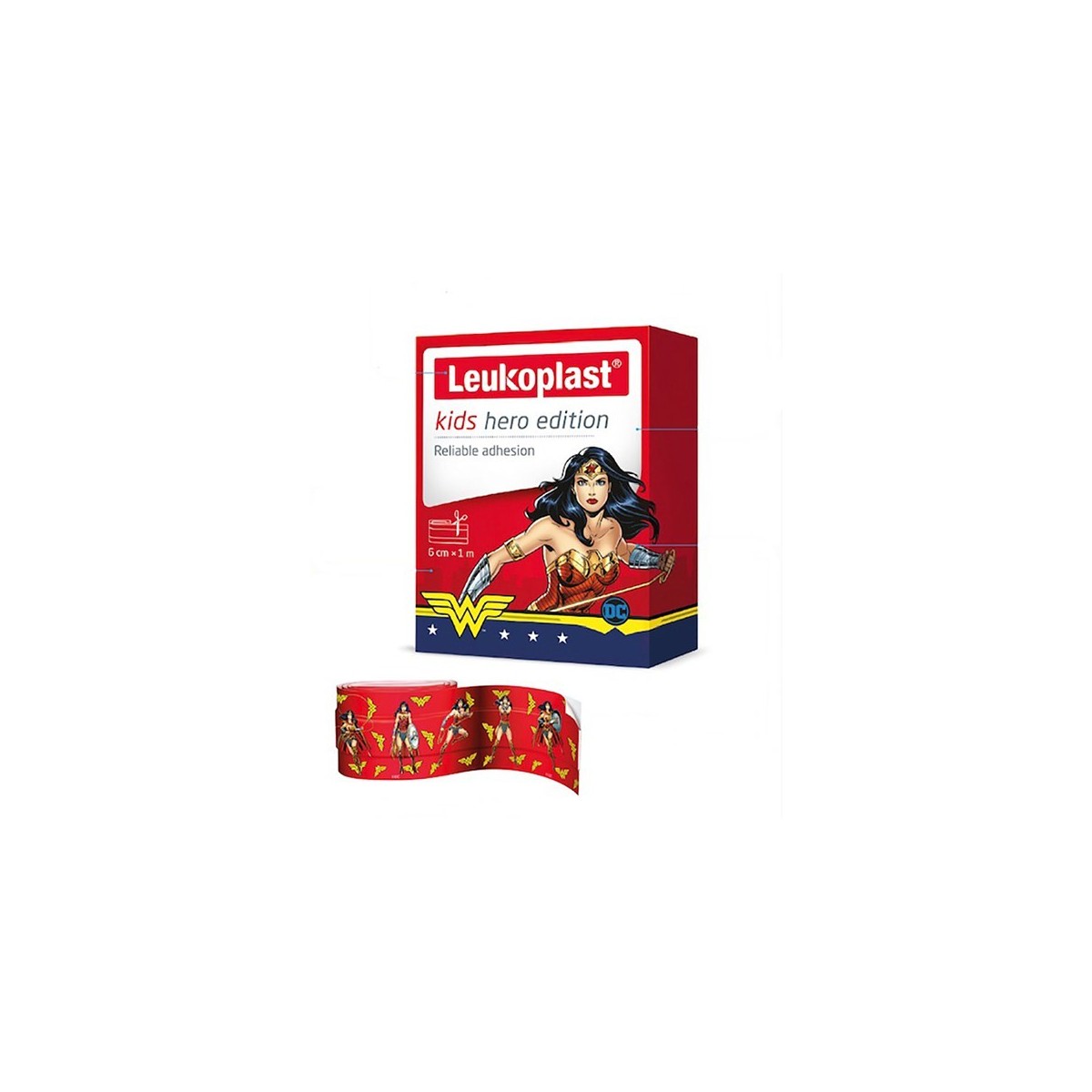 LEUKOPLAST KIDS WONDERWOMAN RECORTABLE