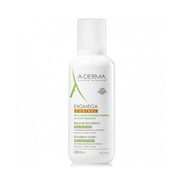 ADERMA EXOMEGA CONTROL BALSAMO EMOLIENTE ENVASE 400 ML