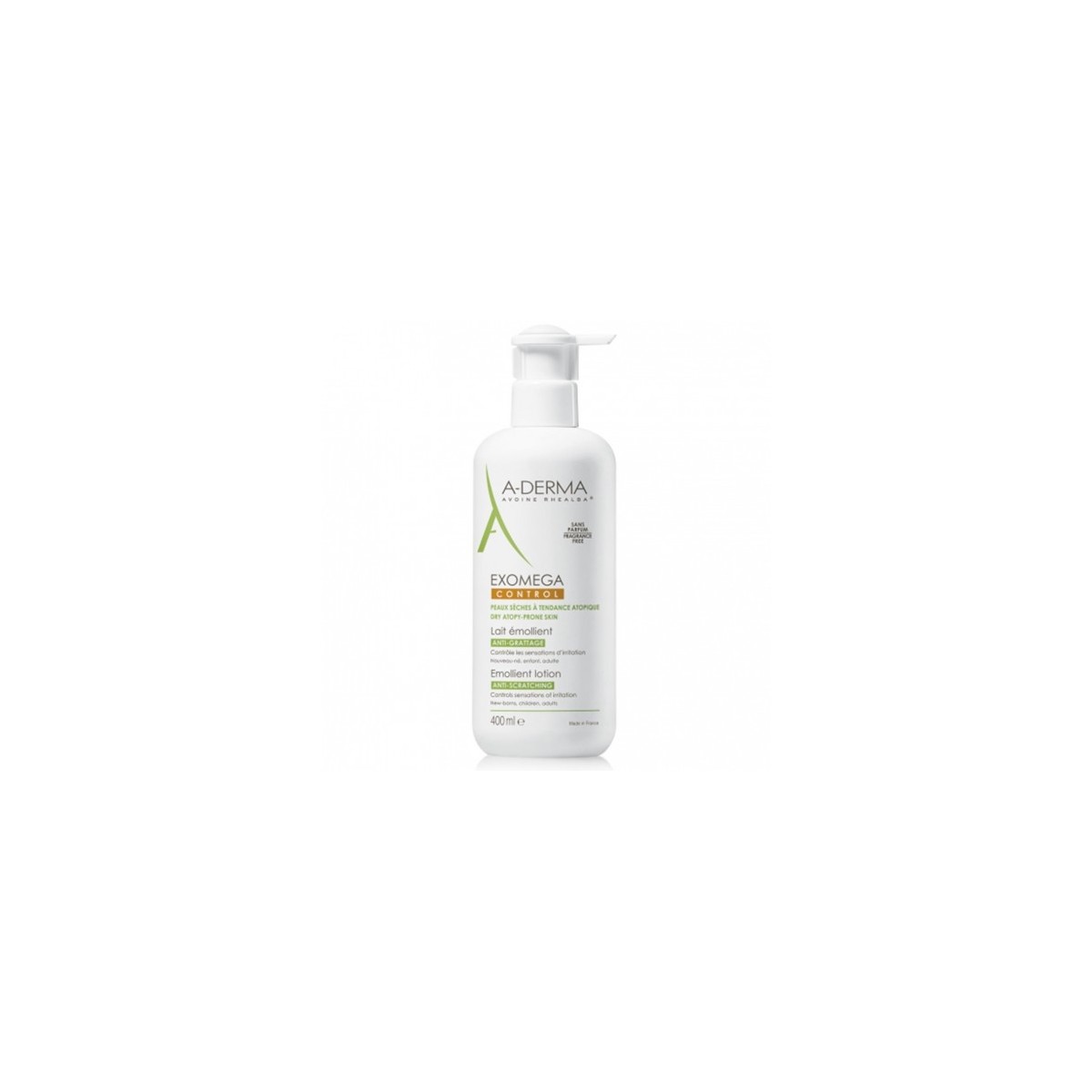 A DERMA EXOMEGA CONTROL LECHE EMOLIENTE 400 ML