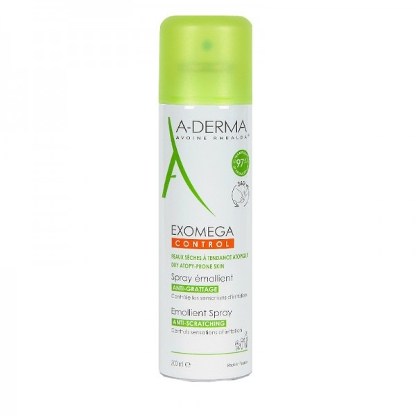 ADERMA EXOMEGA CONTROL SPRAY EMOLIENTE ANTIRASCADO ENVASE...