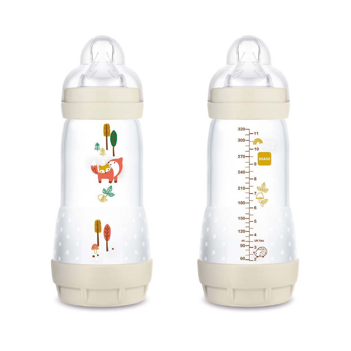 BIBERON ANTICOLICO MAM EASY STAR 4 MESES MATT N...