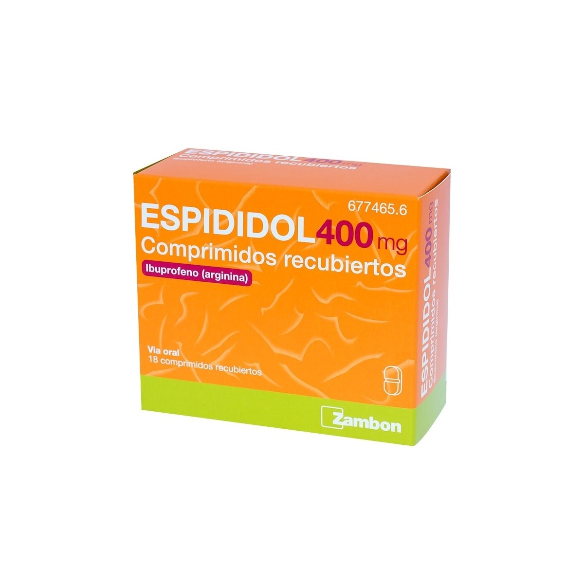 ESPIDIDOL 400 MG 18 COMPRIMIDOS