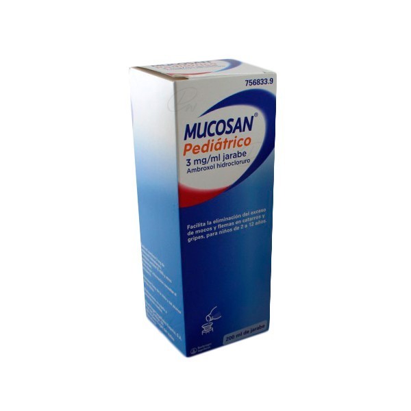 MUCOSAN PEDIATRICO 3 mgml JARABE 1 frasco de 200 ml