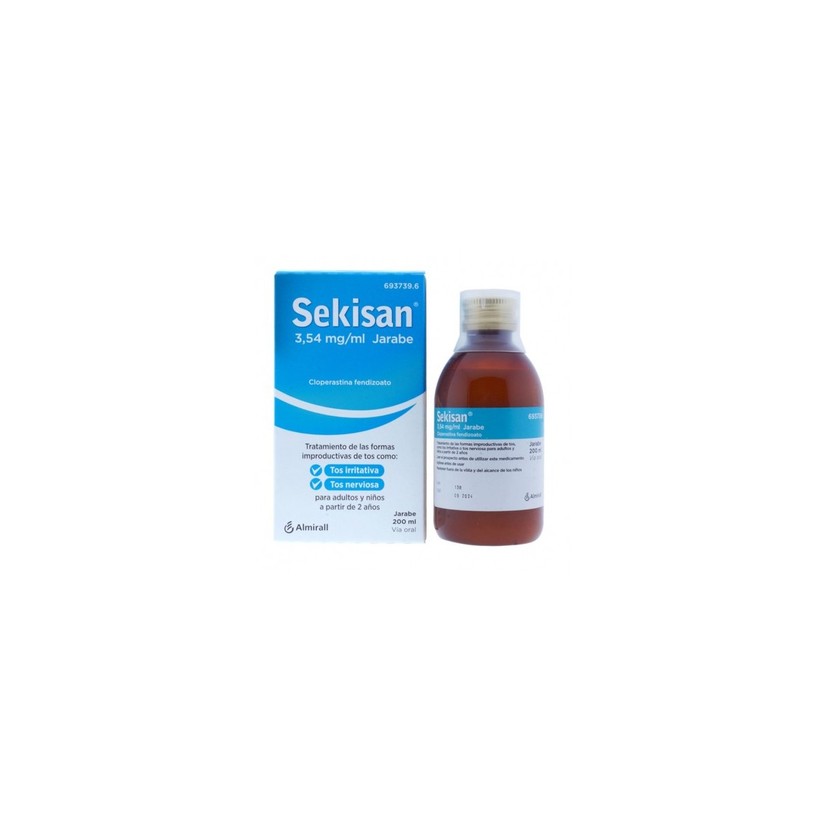 SEKISAN 354 mgml JARABE 1 frasco de 200 ml