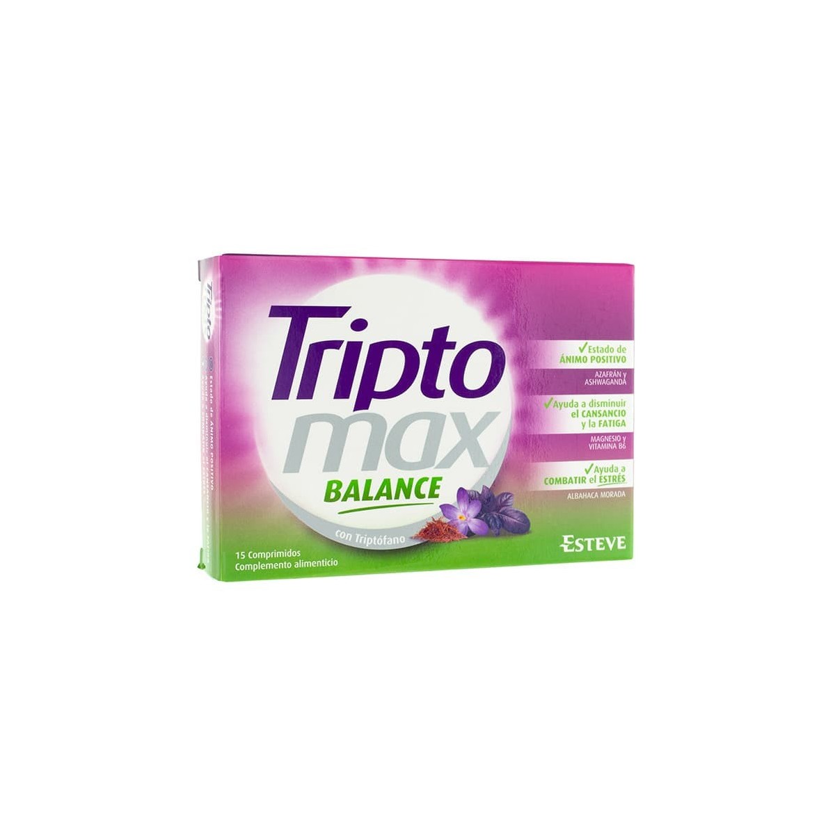 TRIPTOMAX BALANCE 15 COMPRIMIDOS