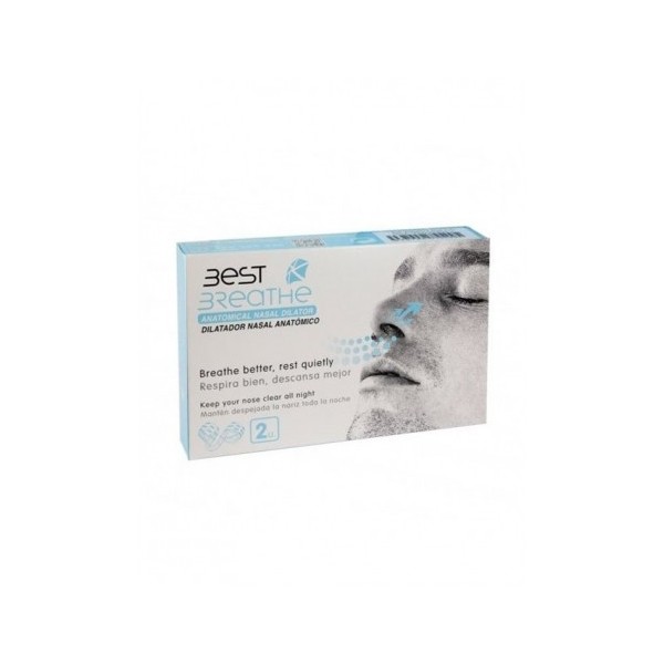 BEST BREATHE DILATADOR NASAL ANATOMICO  AIRE TIRA ADH...