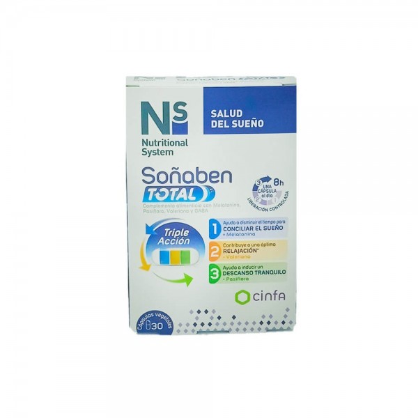 NS SOÑABEN TOTAL 30 CAPSULAS VEGETALES