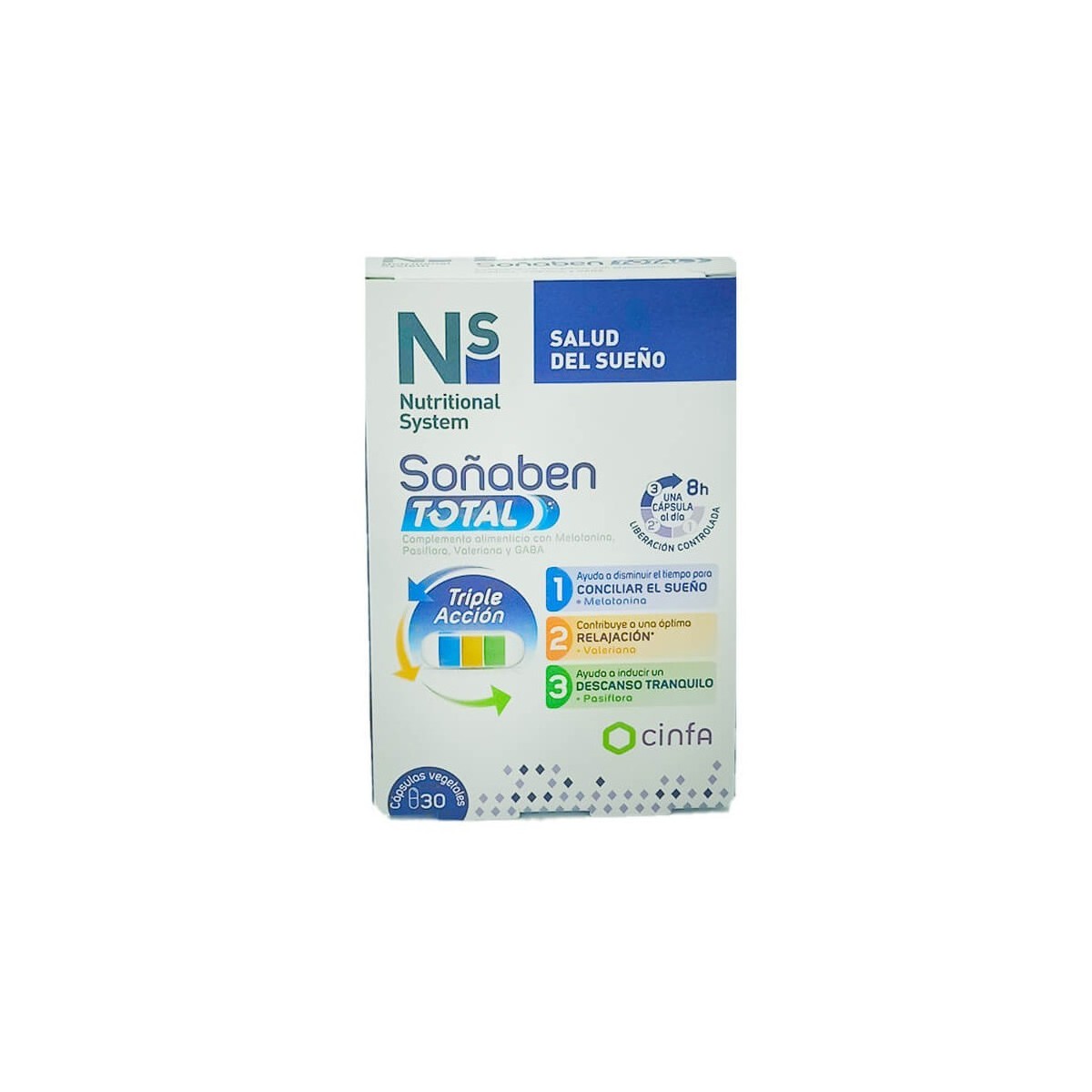 NS SOÑABEN TOTAL 30 CAPSULAS VEGETALES
