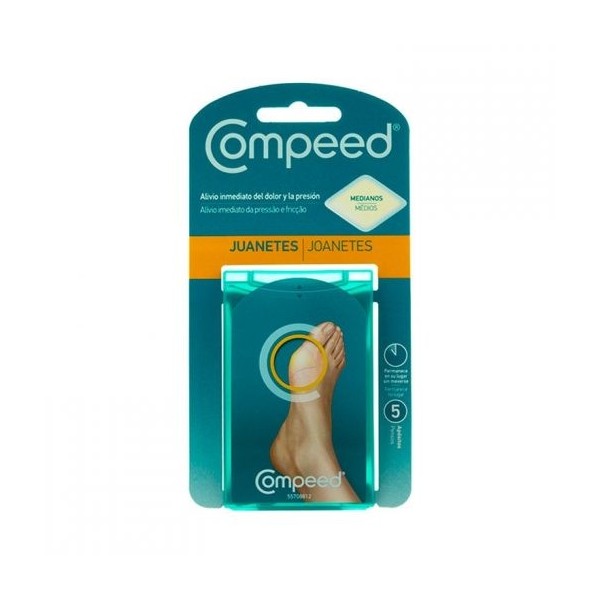 COMPEED JUANETES HIDROCOLOIDE 5 U