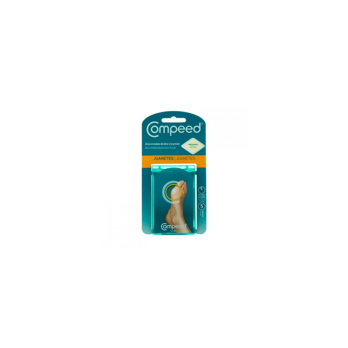 COMPEED JUANETES HIDROCOLOIDE 5 U