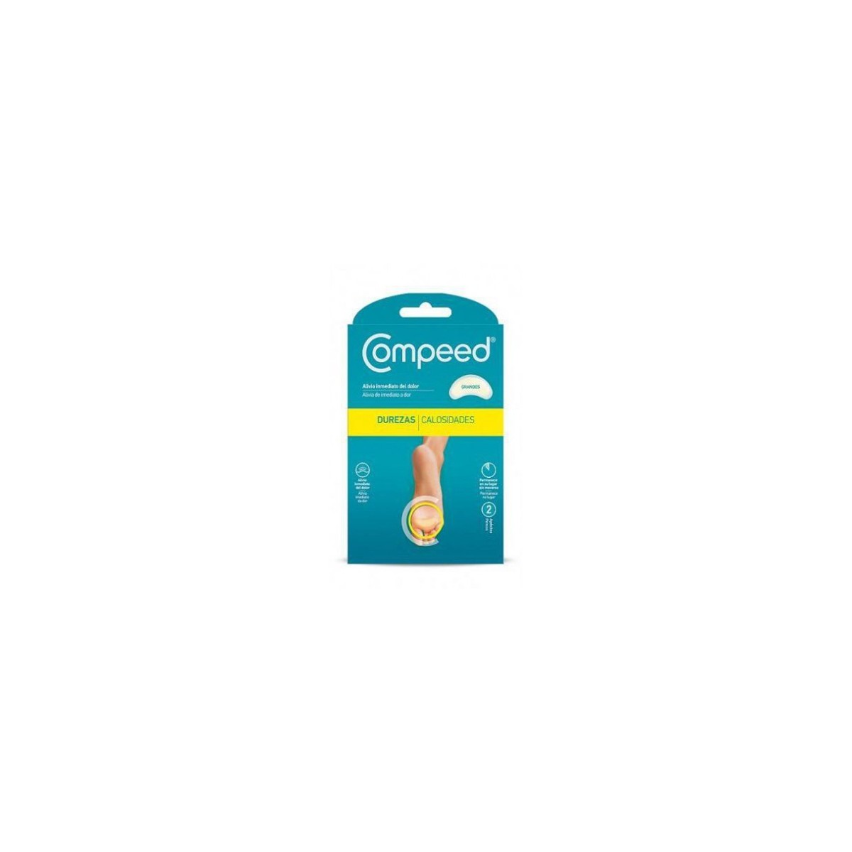 COMPEED DUREZAS HIDROCOLOIDES TALLA GRANDE 2...