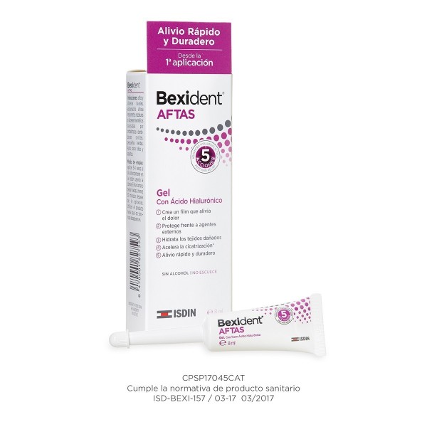 BEXIDENT AFTAS GEL BUCAL PROTECTOR ENVASE 8 ML