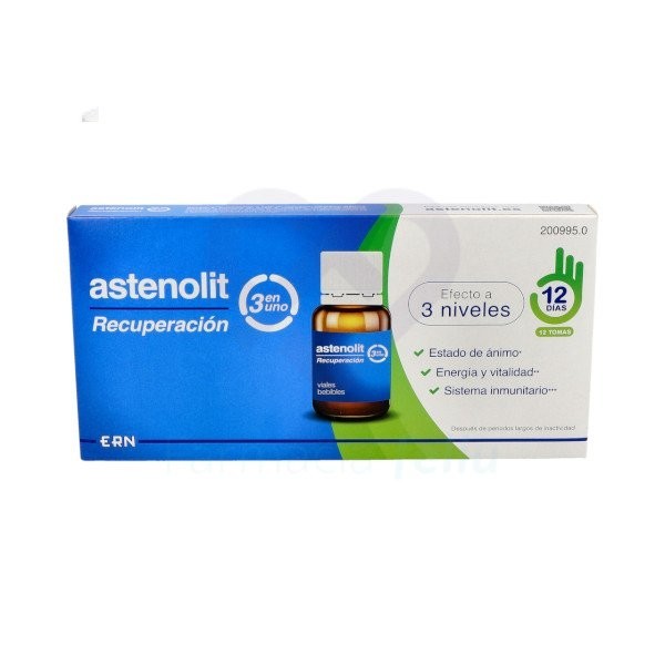 ASTENOLIT RECUPERACION 12 VIALES 10 ML