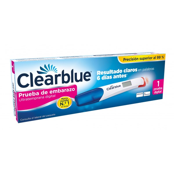 TEST DE EMBARAZO ULTRATEMPRANA DIGITAL CLEARBLUE