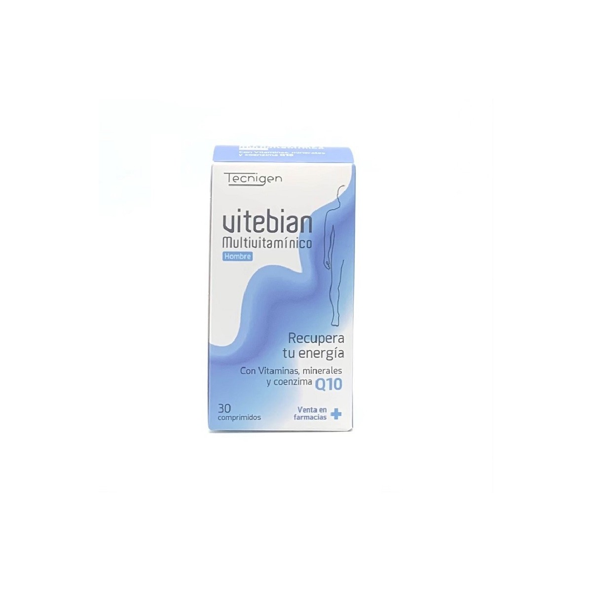 TECNIGEN VITEBIAN MULTIVITAMINICO HOMBRE Q10 30...
