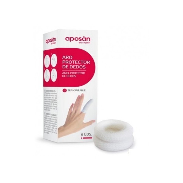 APOSAN DEDIL PROTECTOR DE DEDO TELA 6 UNIDADES
