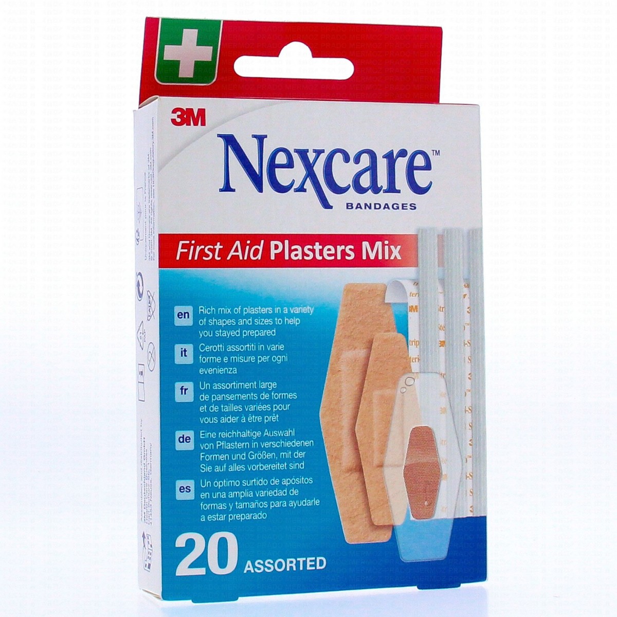 3M NEXCARE FIRST AID PLASTERS MIX 20 APOSITOS