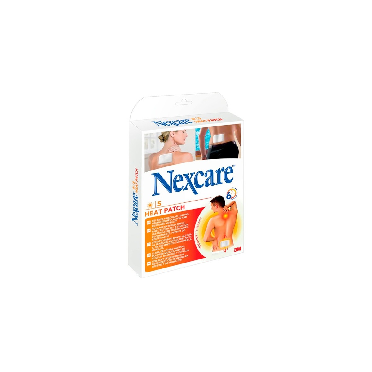 3M NEXCARE PARCHE CALOR 5U 95 x 13 CM