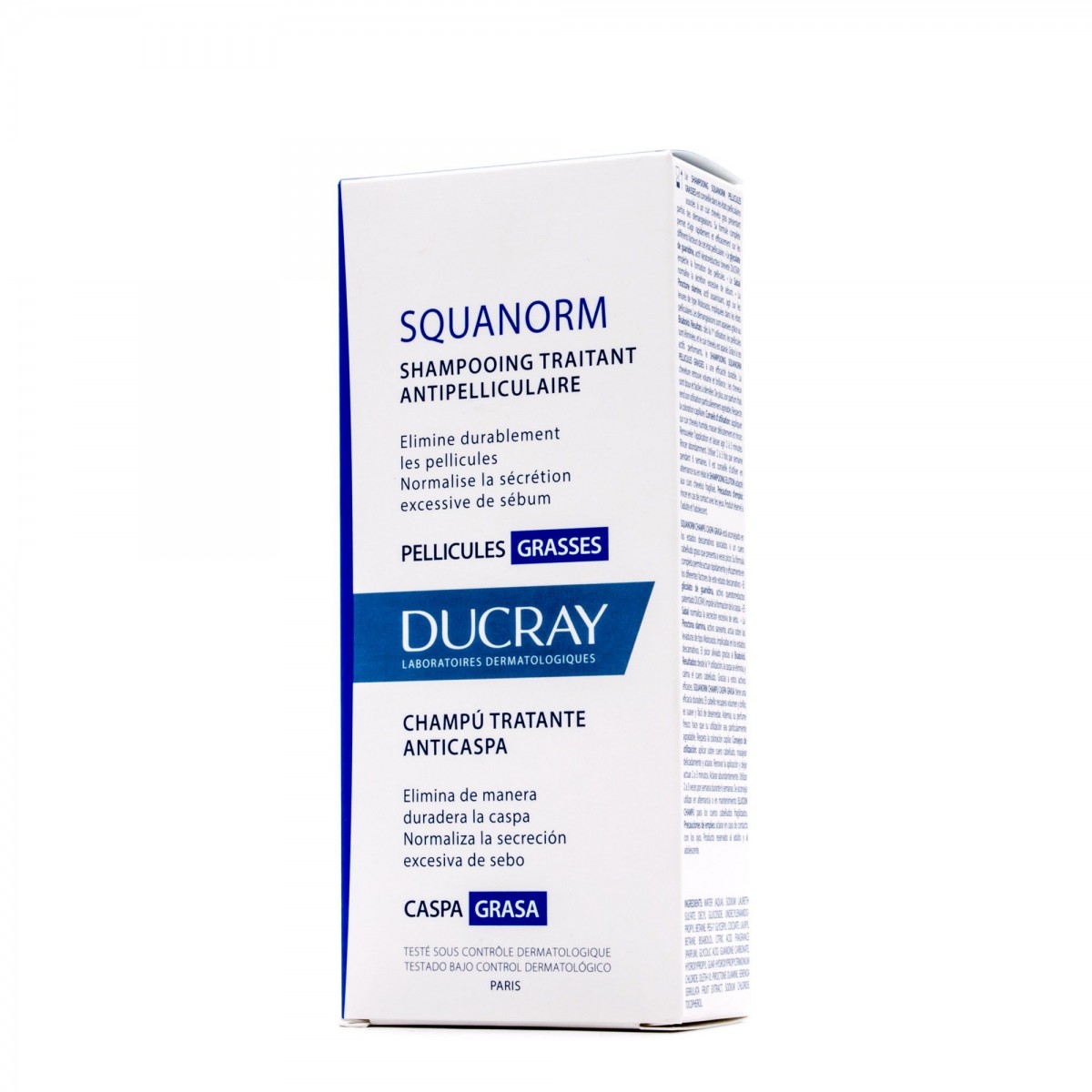 DUCRAY SQUANORM CHAMPU TRATANTE ANTICASPA CASPA...