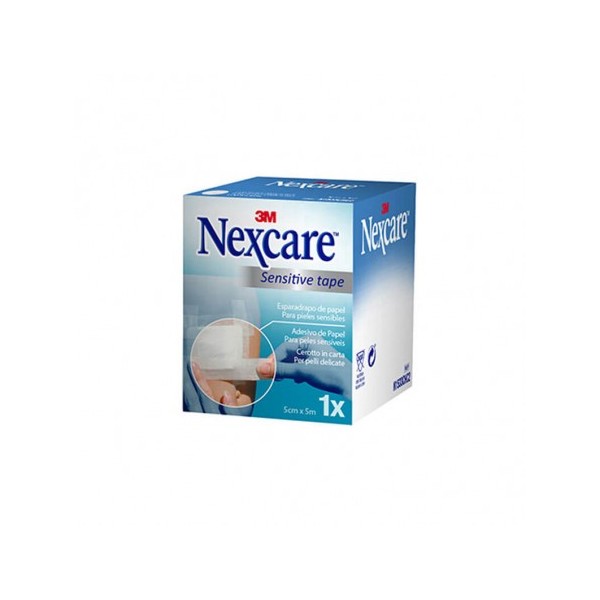 ESPARADRAPO HIPOALERGÉNICO 3M SENSITIVE TAPE 5MX5CM