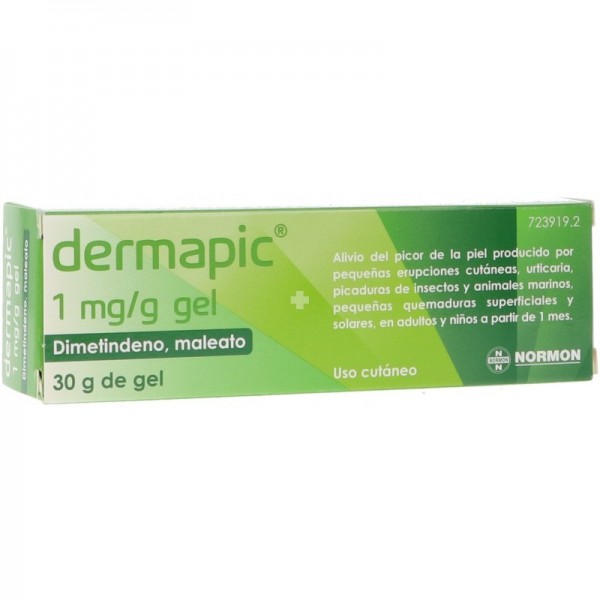 DERMAPIC 1 MGG GEL CUTANEO TUBO 30 G