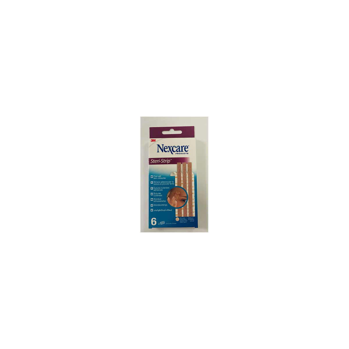 NEXCARE STERI STRIP TAM COLOR SUTURA