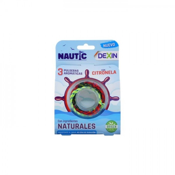 PULSERA ANTIMOSQUITOS DEXIN NAUTIC 3UD
