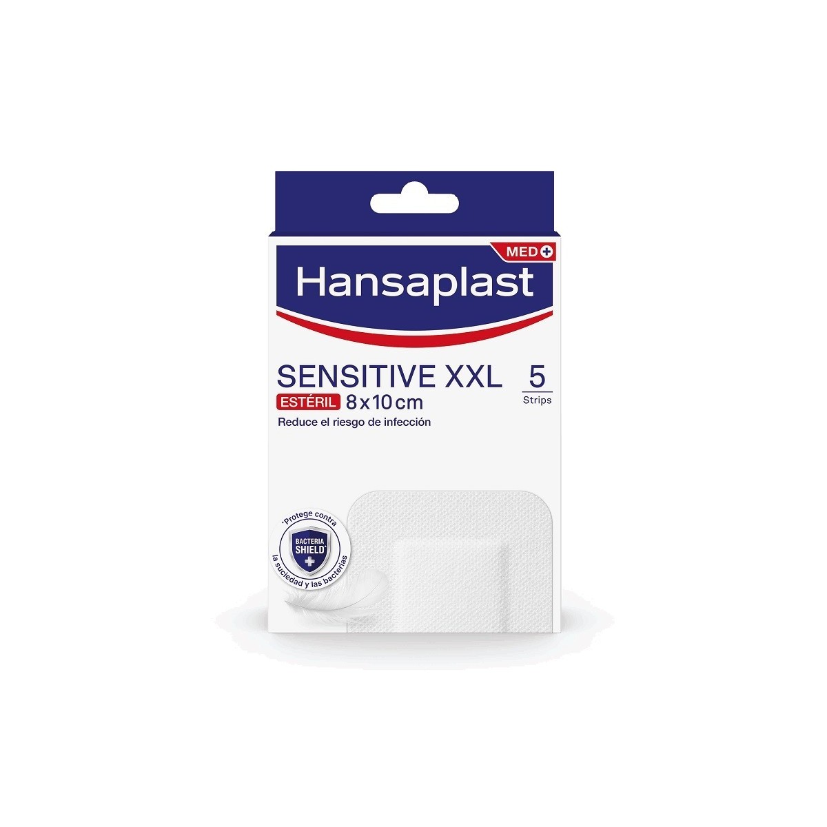 HANSAPLAST SENSITIVE XXL APOSITO ESTERIL 5 UD